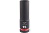 Головка ударная удлиненная Milwaukee ShW 15 мм 1/2" 4932480333