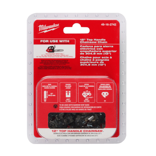 Цепь Milwaukee для пилы .325LP x 305 x 1.1 4932480177