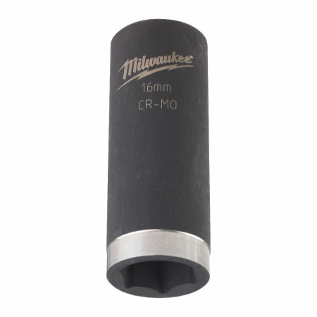 Ударная головка удлиненная 16 mm 3/8" impact socket - long Milwaukee 4932478028