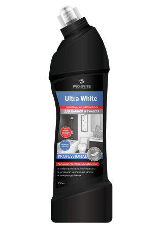 Универсальное чистящее средство для ванной и туалета Pro-Brite Ultra White, 0,75л