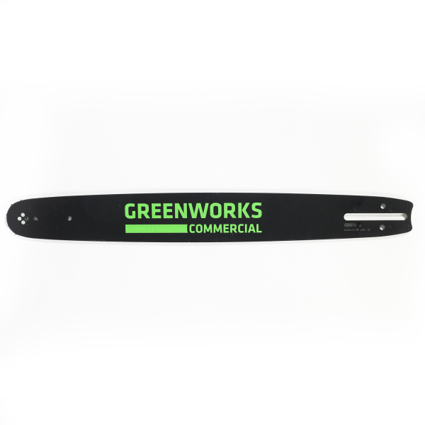 Шина для аккумуляторной цепной пилы Greenworks 82V 46 см 2948907 Шина для аккумуляторной цепной пилы Greenworks 82V 46 см 2948907