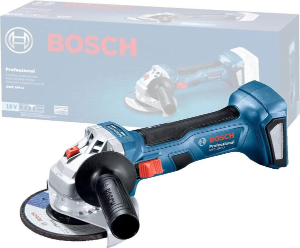 Болгарка Bosch GWS 180-Li (06019H9020) (без АКБ и ЗУ) 06019H9020 Болгарка Bosch GWS 180-Li (06019H9020) (без АКБ и ЗУ) 06019H9020