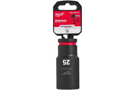 Головка ударная удлиненная Milwaukee ShW 25 мм 1/2" 4932480343