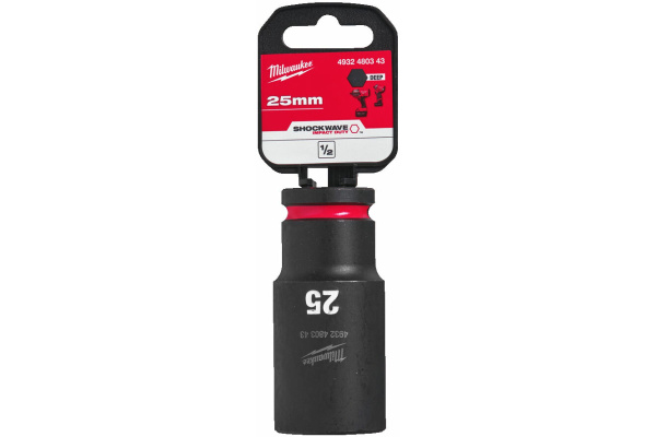 Головка ударная удлиненная Milwaukee ShW 25 мм 1/2" 4932480343