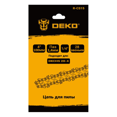 Цепь для пилы 1/4 " DEKO R-CS15 083-2043