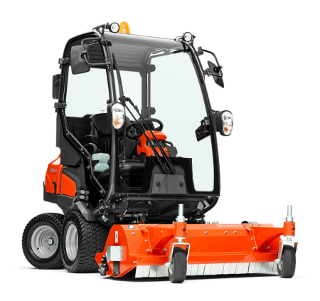 Райдер Husqvarna P 525D с кабиной