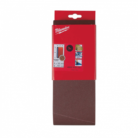 Шлифовальная лента - 100 х 560 мм 100 x 560 GR 60 - 3 pcs 4932312100