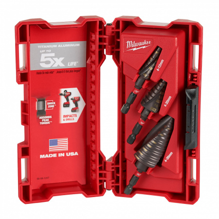 Step drill sets Набор ступенчатых сверл Shockwave™ Impact... 48899266