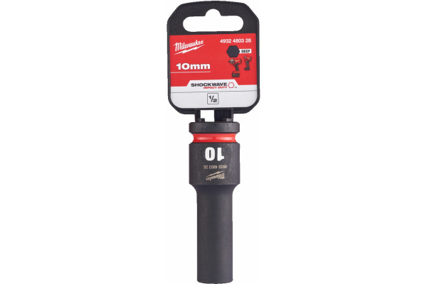 Головка ударная удлиненная Milwaukee ShW 10 мм 1/2" 4932480328