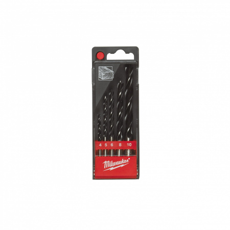 Наборы трехточечных сверел по дереву - DIN 7487E Набор сверл по дереву (5 шт.) 4932352466