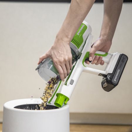 Пылесос вертикальный аккумуляторный Greenworks 24V SV24532 (без АКБ и ЗУ) 4702007
