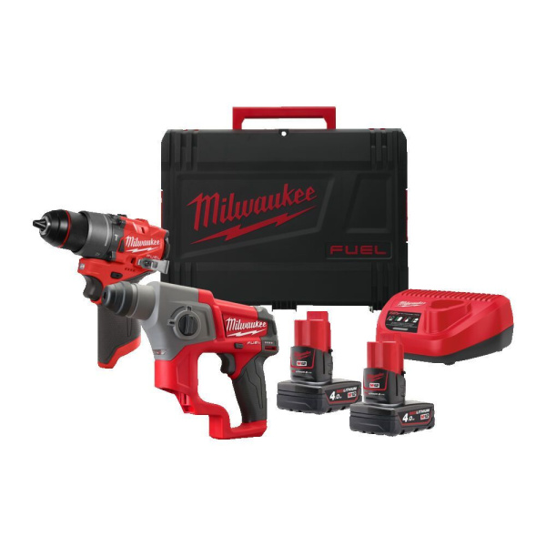 Набор аккумуляторных инструментов Milwaukee M12 FPP2F2-402X 4933480590