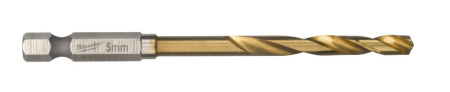 Сверло по металлу MILWAUKEE SWave HSS-G Ti. 5.0мм