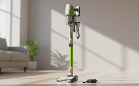 Пылесос вертикальный аккумуляторный Greenworks 24V SV24532 (1х2АчАКБ и ЗУ) 350Вт,электрощетка,3нас 4702007UA