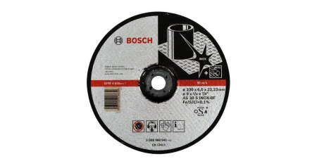 Обдирочный круг BOSCH 230*6.0 мм Inox