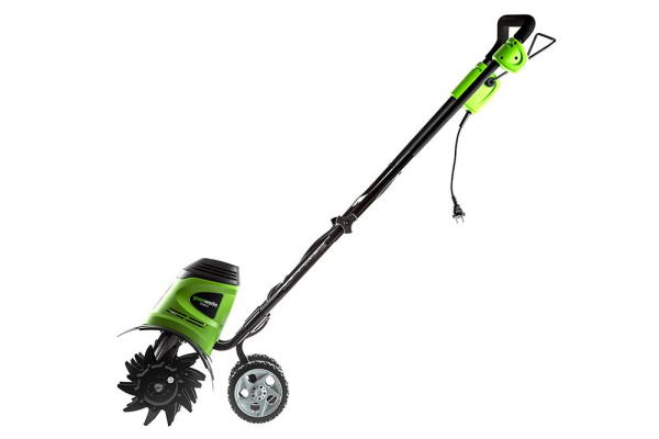 Культиватор электрический GreenWorks GTL9526 27017 Культиваторы