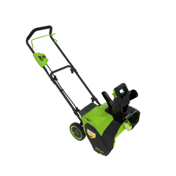 Снегоуборщик аккумуляторный Greenworks 40V G40ST40 (1хАКБ 4Ач и ЗУ) 40см 2603607UB