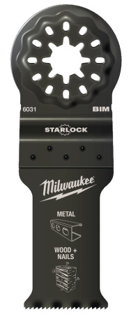 Полотно биметаллическое 28 мм по мультиматериалам Milwaukee 48906031
