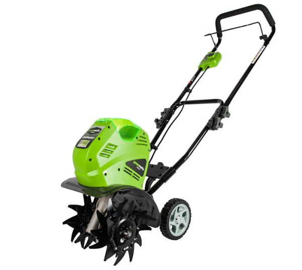 Культиватор аккумуляторный Greenworks 40V G40TL (без АКБ И ЗУ) 27087 Культиваторы