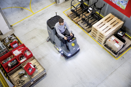 Поломоечная машина Karcher B 110 R 