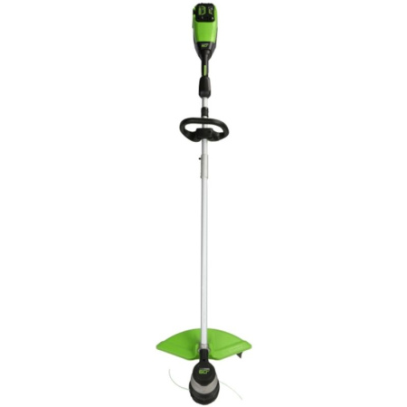 Триммер аккумуляторный Greenworks 60V GD60LTK4 (1хАКБ 4Ач и ЗУ) 40см 2108307UB