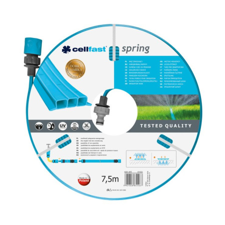 Шланг-дождеватель Cellfast SPRING 1/2" 7,5 м 19-021N