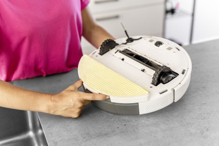 Робот-пылесос Karcher RCV 5 с функцией влажной уборки 1.269-640.0 Робот-пылесос Karcher RCV 5 с функцией влажной уборки 1.269-640.0