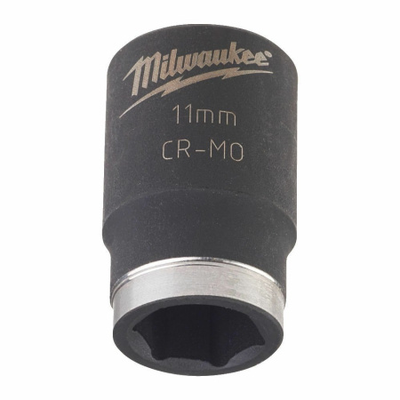 Ударная головка 11 mm 3/8" impact socket - short Milwaukee 4932478010