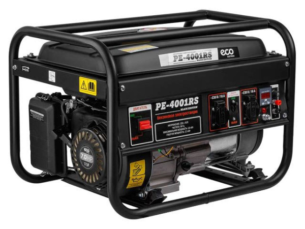 Генератор бензиновый ECO PE-4001RS ("Black Edition") EC1565-1
