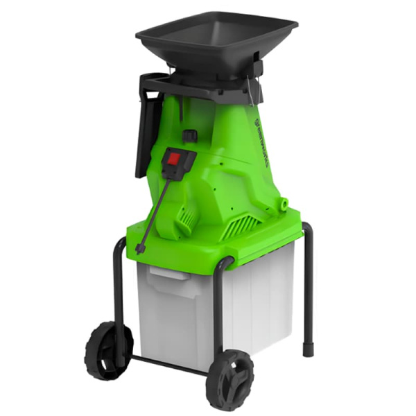 Измельчитель садовый электрический Greenworks GW-2800SD 2208007 Садовые измельчители