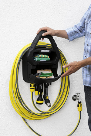 Крепление настенное для хранения шланга с ящиком Karcher "Premium" 2.645-162.0