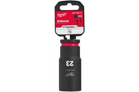 Головка ударная удлиненная Milwaukee ShW 23 мм 1/2" 4932480341