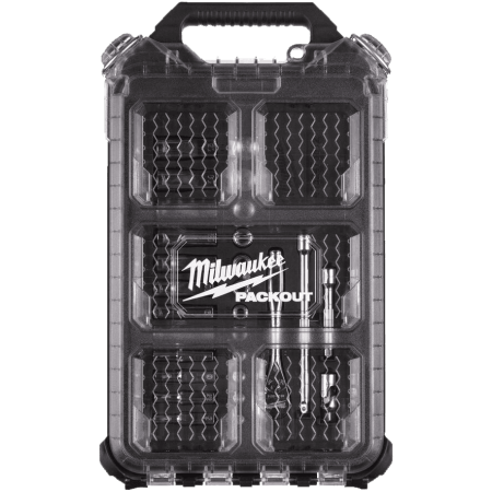 Набор головок Milwaukee метрических с трещоткой 3/8" в органайзере PACKOUT 4932478813 Набор головок Milwaukee метрических с трещоткой 3/8" в органайзере PACKOUT 4932478813