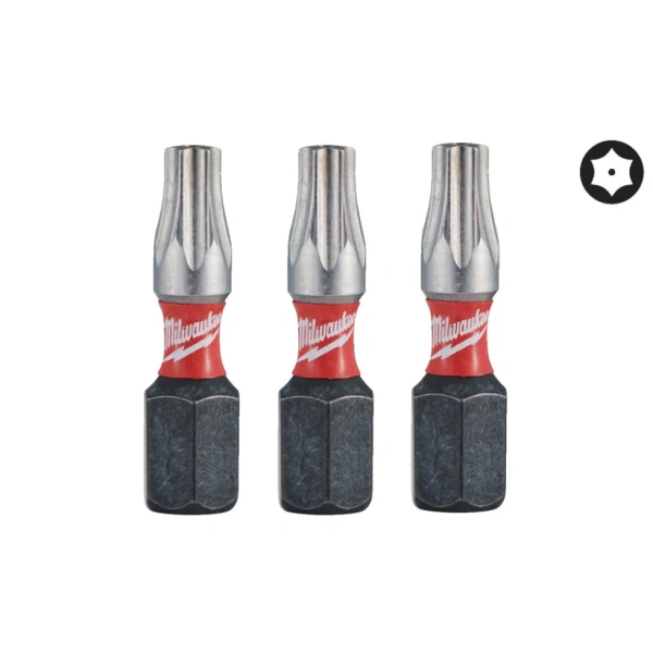 Насадка Milwaukee SHOCKWAVE TX BO20 25мм (3шт) 4932500374