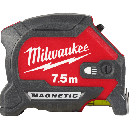 Рулетка Milwaukee Магнетик (Magnetic) с подсветкой 7,5 м 4932492469