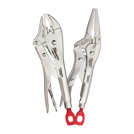 TORQUE LOCK™ зажимы 6" LONG NOSE + 10" CURVERD JAW Locking Pliers Set 4932471600