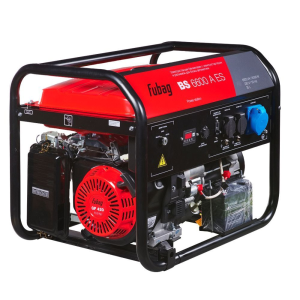Генератор бензиновый FUBAG BS 6600 A ES 646281
