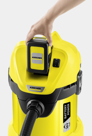 Пылесос Karcher WD 3 Battery Set 1.629-911.0