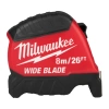 Рулетка Milwaukee PREMIUM широкая WIDE BLADE 8м (ширина полотна 33мм) (+футовая шкала) GEN II (замена для 4932471818) 4932499206