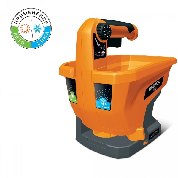 Сеялка-разбрасыватель аккумуляторная DAEWOO DASP 321Li (без АКБ и ЗУ) DASP 321Li Разбрызгиватели-сеялки