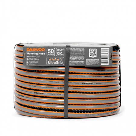 Шланг поливочный 1/2 " (13мм) DAEWOO UltraGrip 50 метров DWH 5117