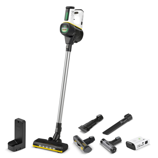 Аккумуляторный вертикальный пылесос Karcher VC 7 Signature Line 1.198-750.0