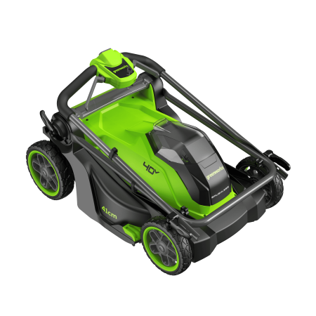 Газонокосилка аккумуляторная Greenworks 40V GD40LM411 (без АКБ и ЗУ) 2521007 Газонокосилки и сенокосилки