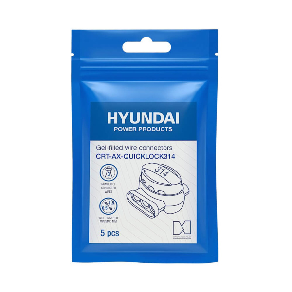Гелезаполненные соединители проводов HYUNDAI CRT-AX-QUICKLOCK314 CRT-AX-QUICKLOCK314
