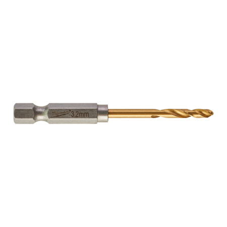 Сверло по металлу MILWAUKEE SWave HSS-G Ti. 3.2мм