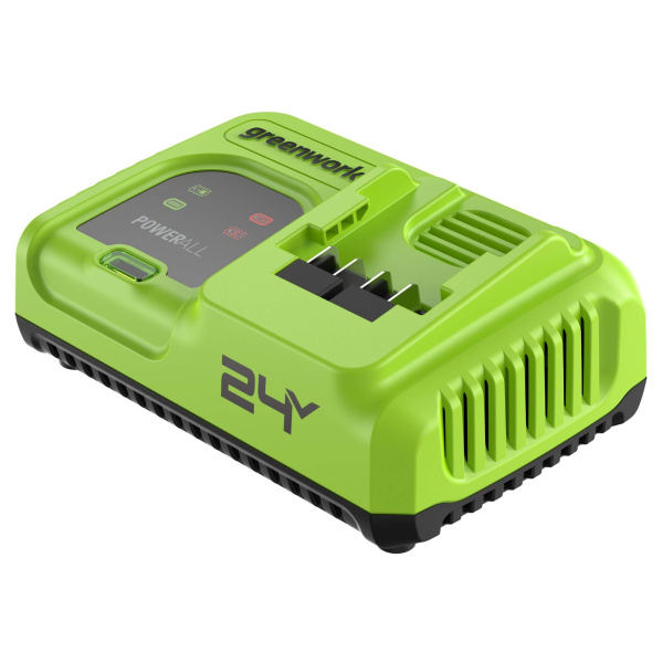 Ультрабыстрое зарядное устройство Greenworks 24V G24C8 8А 2958707 Аксессуары к аккумуляторной технике