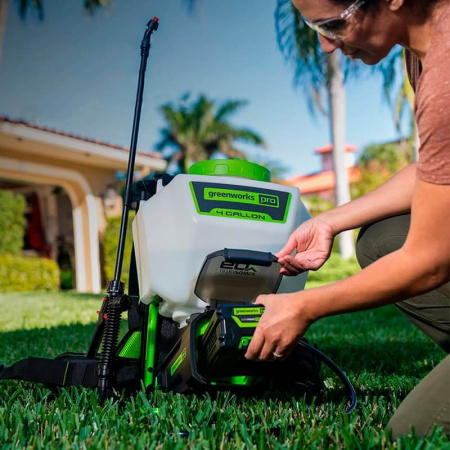 Опрыскиватель аккумуляторный Greenworks 60V (без АКБ и ЗУ) 5300107