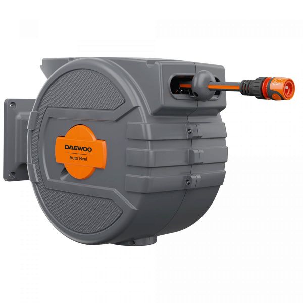 Катушка автоматическая со шлангом Auto Reel x25 и набором для полива DAEWOO DWR 3050 DWR 3050