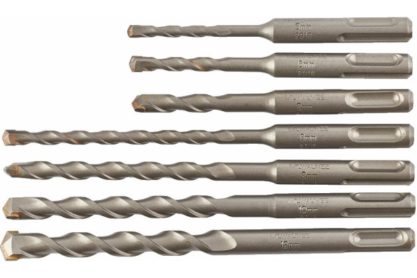 Набор буров Milwaukee SDS+ Contractor для перфораторов, 7 шт. 4932471244