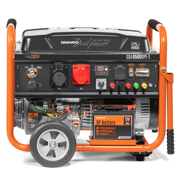 Генератор бензиновый Daewoo GDA 9500DPE-3 GDA 9500DPE-3